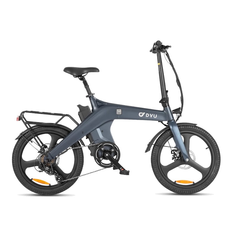 DYU T1 20 Inch Foldable Electric City Bike 250W 15.5mph Top Speed
