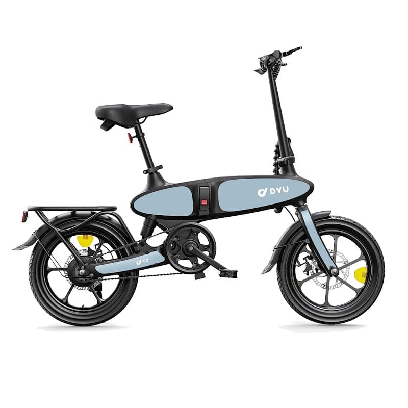 DYU C2 16 Inch Folding City E-Bike 250W 15.5mph Top Speed