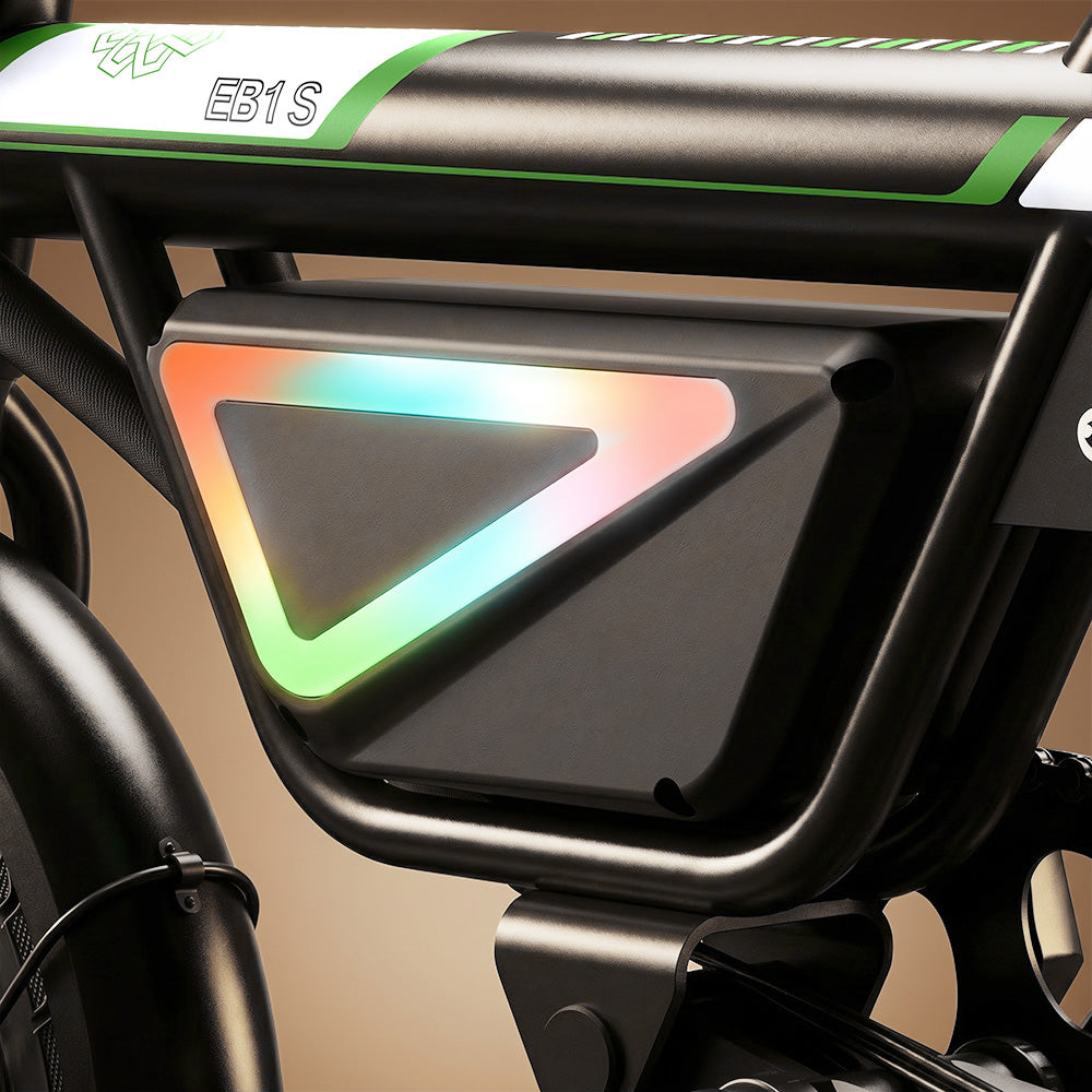 iScooter EB1S Compact City Electric Bike | 250W, Top Speed 15.5mph, Pedal Assist, App Control, Folding