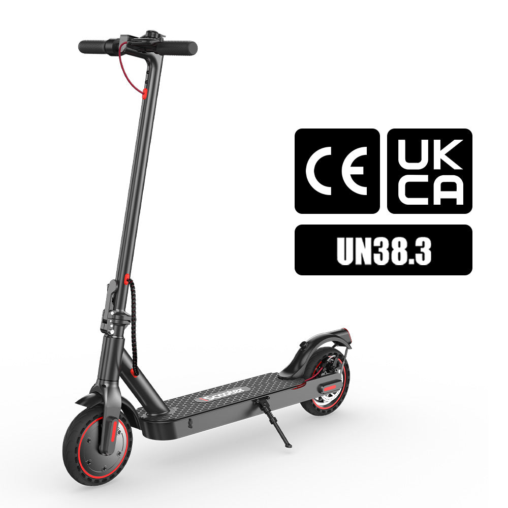 iScooter i9 Folding Electric Scooter for Adults | 350W, Top Speed 18mph, 18-Mile Range, 8.5" Tyres, 12.5kg